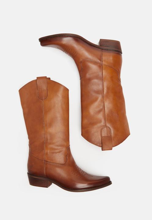 Image du produit Felmini GERBERA 7962 est une remarquable botte de cowboy à mollet moyen qui allie charme rustique et style (39)