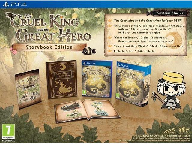 Image du produit NIS Le roi cruel et le grand héros : édition du livre de contes (PS4, EN)