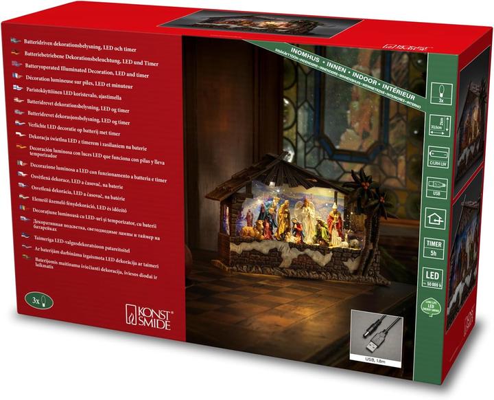 Image du produit Konstsmide Lanterne à eau Crèche