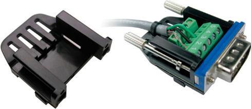 Actual product image Intronics D-sub half connector hood screwable (Tools)