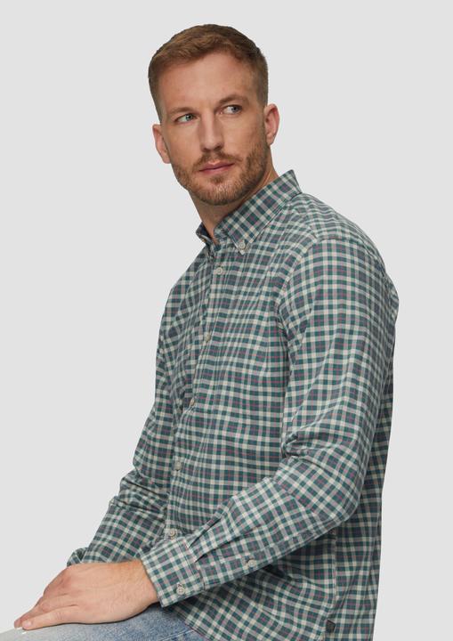 Image du produit S.Oliver Hemd Regular Fit: Hemd aus Baumwollstretch mit Button-Down-Kragen (L)