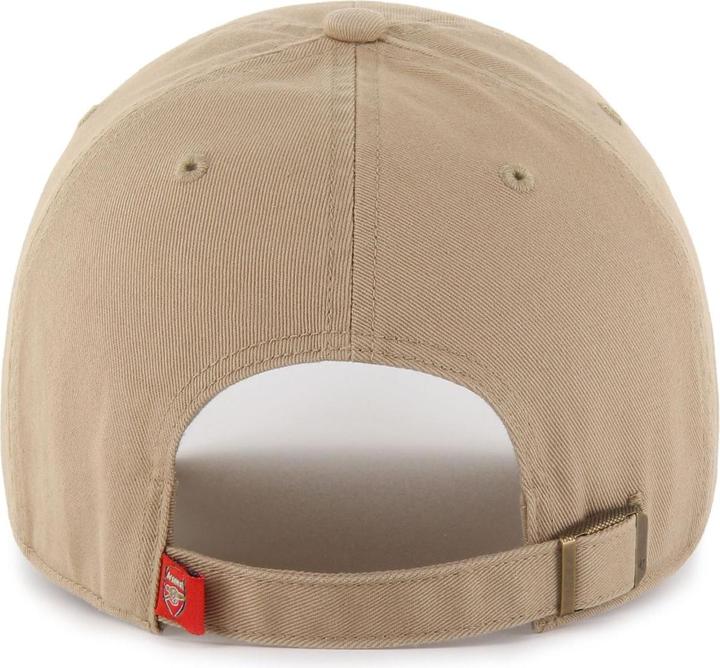 Actual product image 47 Brand Relaxed-Fit CLEAN UP Cap - FC Arsenal khaki beige
