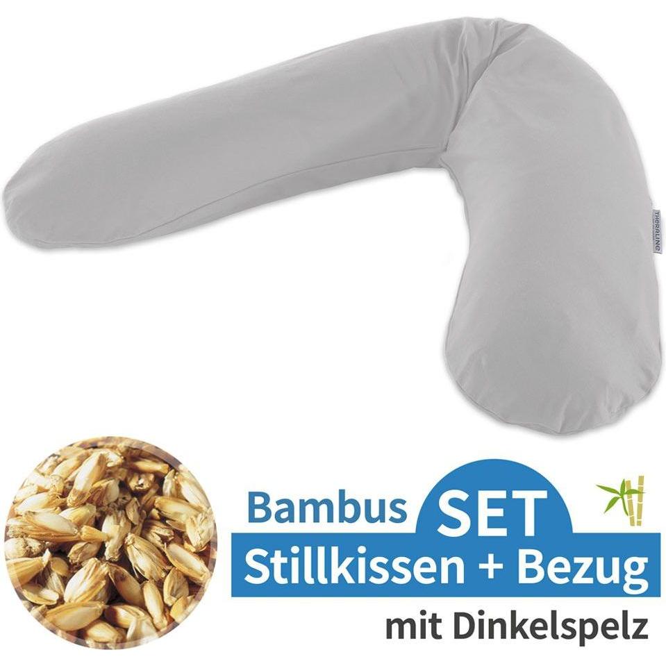 Theraline, Stillkissen, Stillkissen "Das Original" mit Dinkel Füllung inkl. Bezug 190 cm (38 cm)