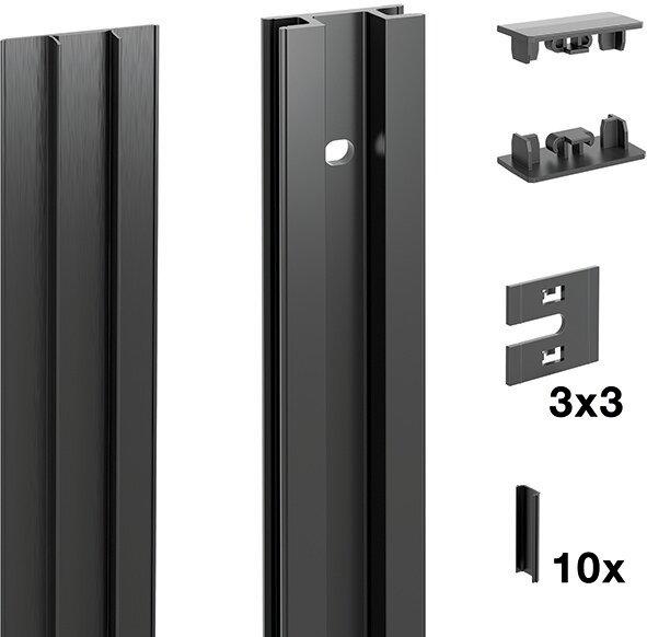 Actual product image Peka Metall Shelving system Pecasa