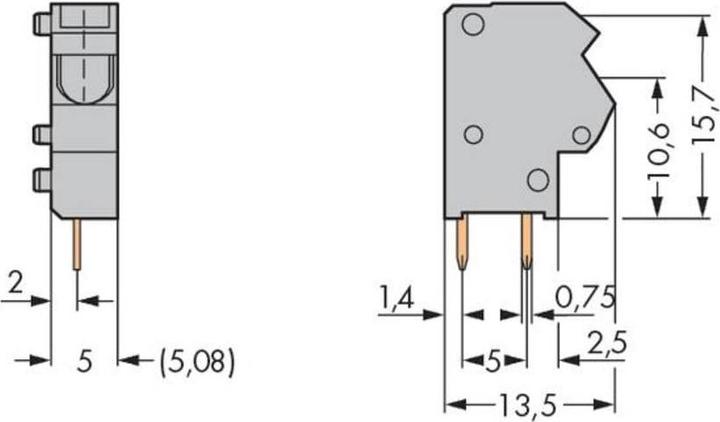Actual product image Wago Bayable PCB k.