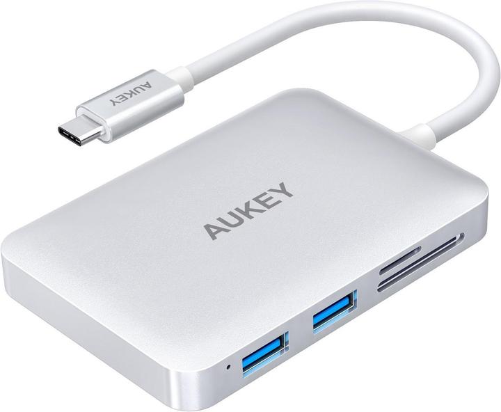 Actual product image Aukey Cb-C59 (USB-C, 5 ports)