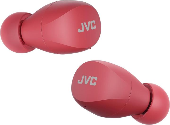 Actual product image JVC red HA-A6T-R-U Headphones In Ear TWS 3.9g lightweight (7.50 h, Wireless)
