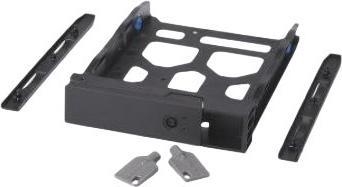 Immagine prodotto QNAP Vassoio per HDD da 3,5 pollici con chiusura a chiave e due chiavi, e plastica, da 2,5 pollici e 3,5