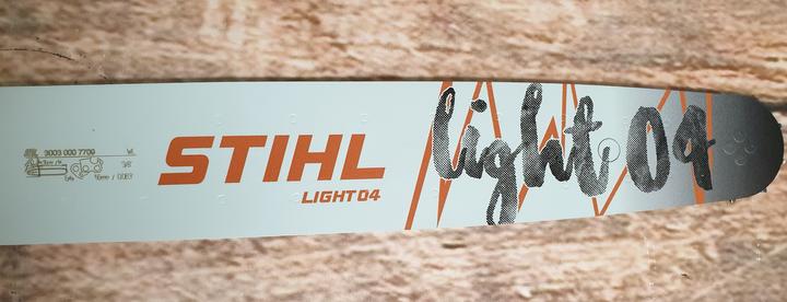 Produktbild Stihl Sägeketten Schiene L04 35 cm 14 Zoll 1,6 mm 0.063 Zoll 3/8 Zoll (Kettensäge, Kettensäge Schwert)