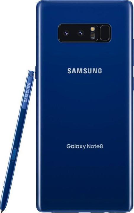 Produktbild Samsung Galaxy Note8 (256 GB, Deep Sea Blue, 6.30", Hybrid Dual SIM, 4G)