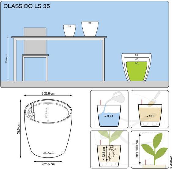 Image du produit Lechuza Classico (36 x 32.50 cm)