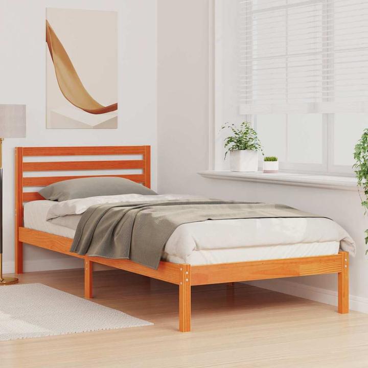 Produktbild vidaXL Plattformbettgestell (80 x 210 cm)