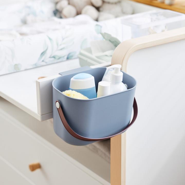 Actual product image Rotho Babydesign Wickeltisch-Organizer YUMA Misty Blue