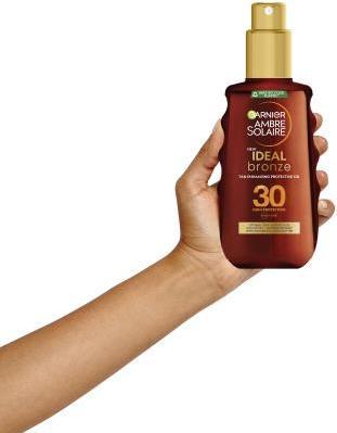 Produktbild Garnier Ambre Solaire Ideal Bronze (Sonnenöl, SPF 30, 150 ml, 500 g)