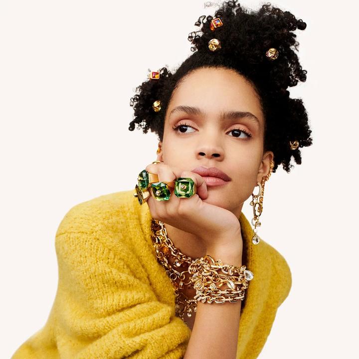 Produktbild Swarovski Numina Ring Kristall Grün (52)