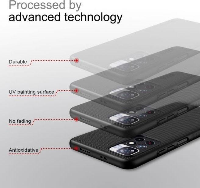 Productafbeelding Nillkin Super Frosted Shield-serie (Xiaomi Poco M4 Pro 5G)