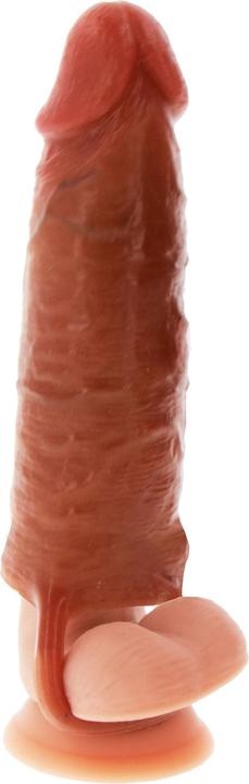 ToyJoy Hydrated Skin Penis Silicone Sleeve Vibrating 16 cm