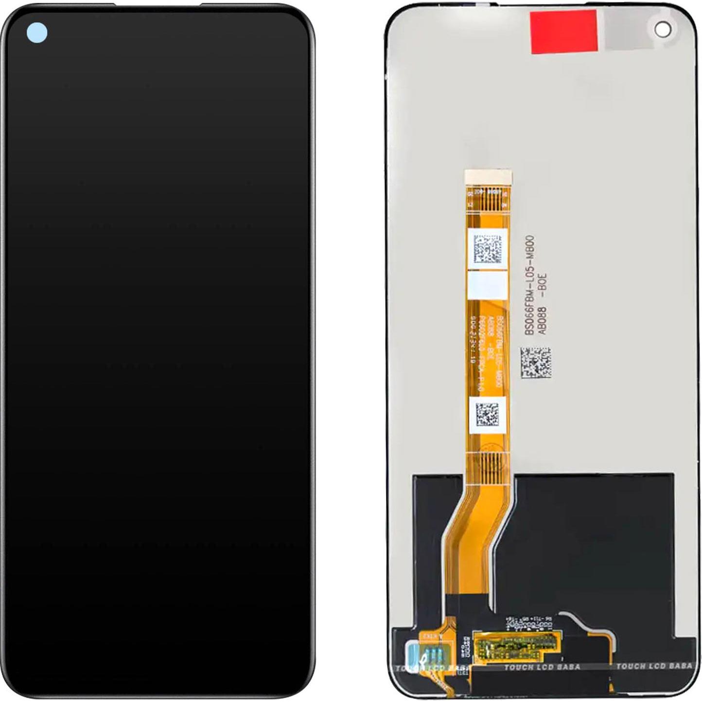 Thumbnail - Clappio Ersatzdisplay (Realme Narzo 50 5G), Mobilgerät Ersatzteile, Schwarz