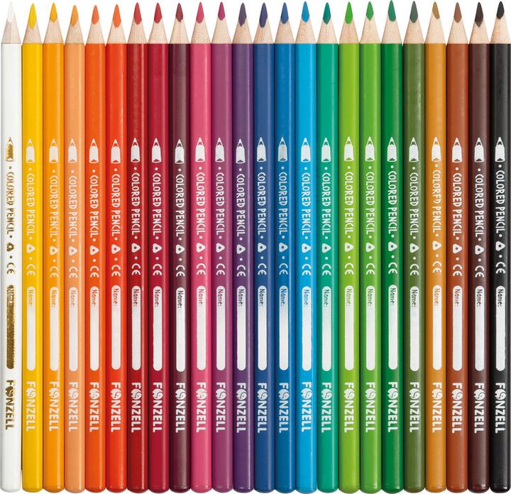 Produktbild Fonzell Farbstifte in Zylinderetui (24x)