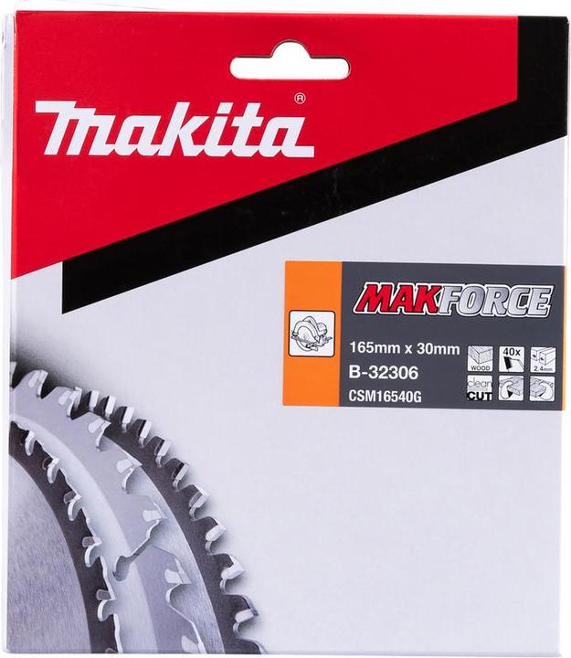 Produktbild Makita MAKFORCE Sägeb. 165x30x40Z