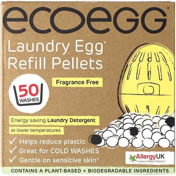 Image du produit Ecoegg Waschei Refill Fragrance Free (50 Cycles de lavage, Perles à linge)