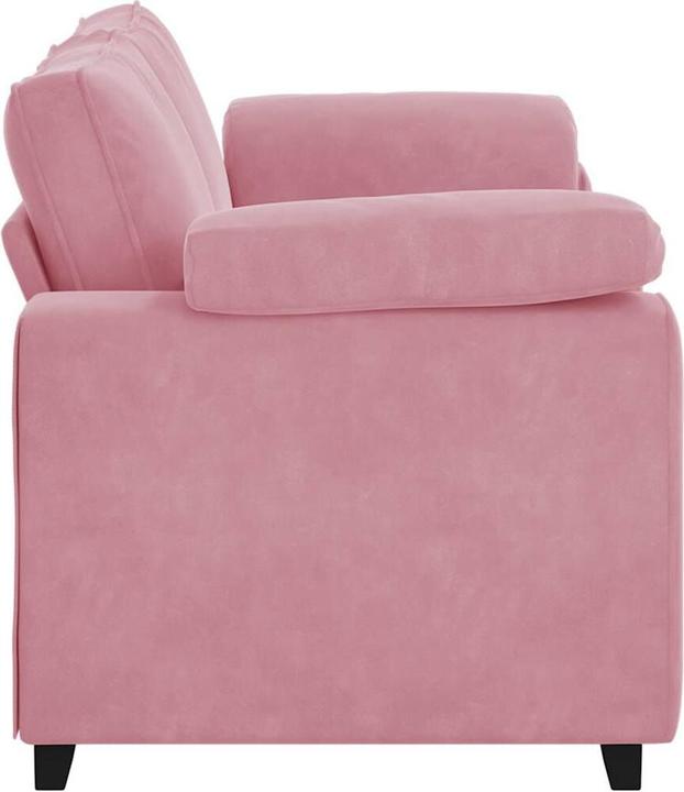 Produktbild vidaXL Zweisitzer-Sofa Rosa 140 cm Samt