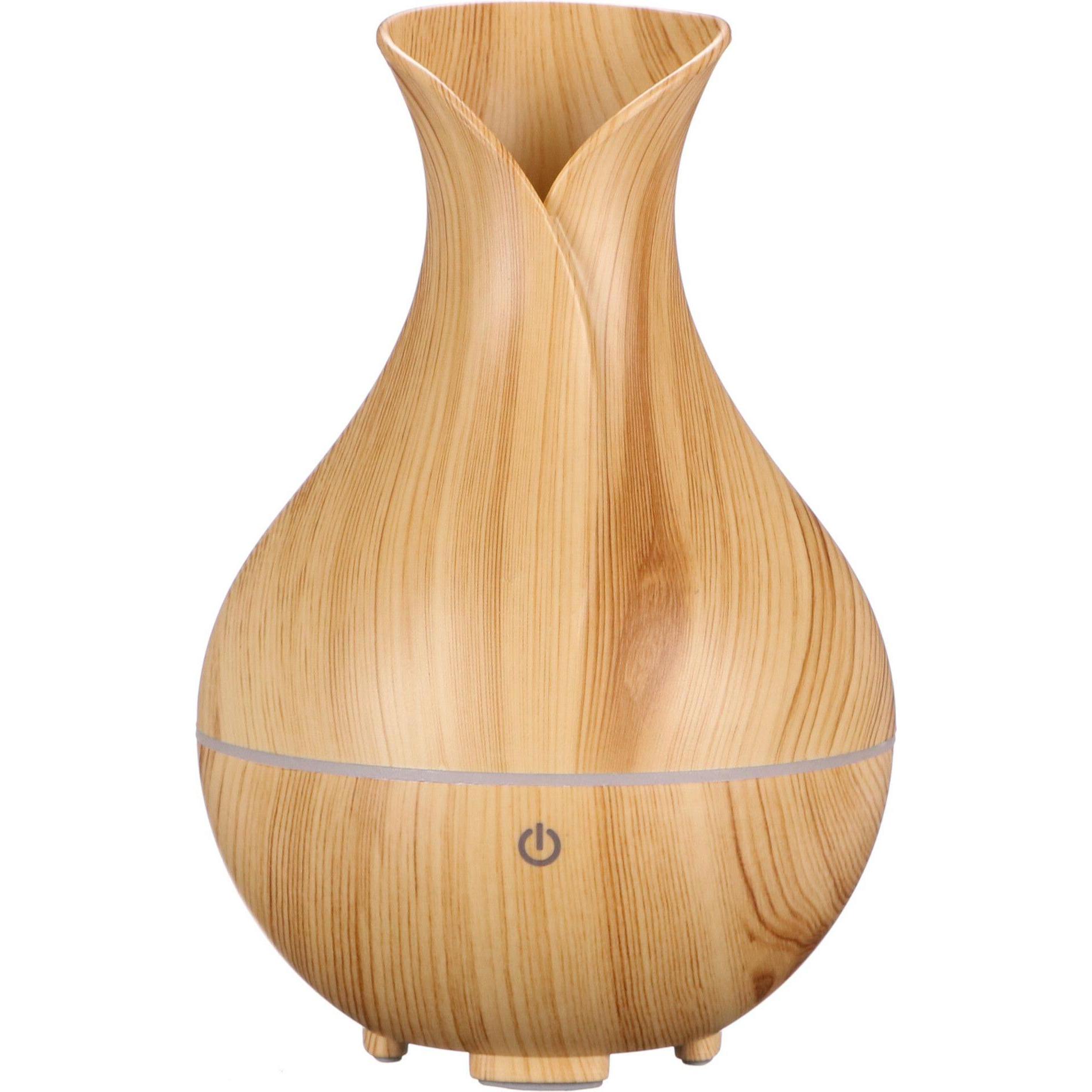 Sixtol, Aroma Diffuser, Aroma Diffusor Bloom hell Holz 200ml (200 ml)