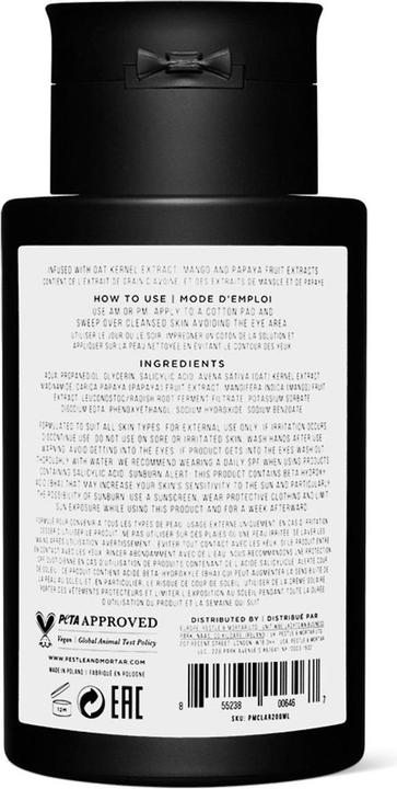 Immagine prodotto Pestle & Mortar Clarify - Tonico all'acido salicilico (Tonico per il viso, 200 ml)