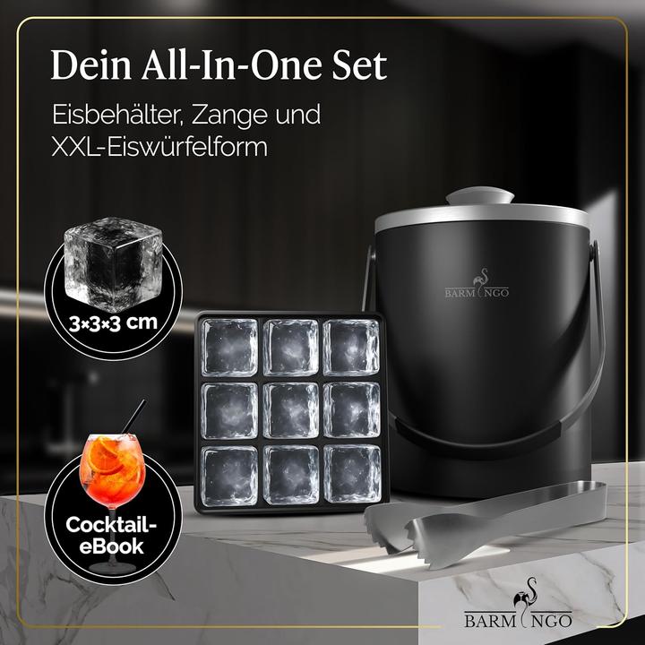 Produktbild Barmingo Eiswürfelbehälter mit Deckel