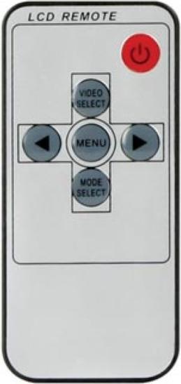 Image du produit Velleman MONITEUR NUMÉRIQUE TFT-LCD 7" AVEC TÉLÉCOMMANDE - 16:9 / 4:3