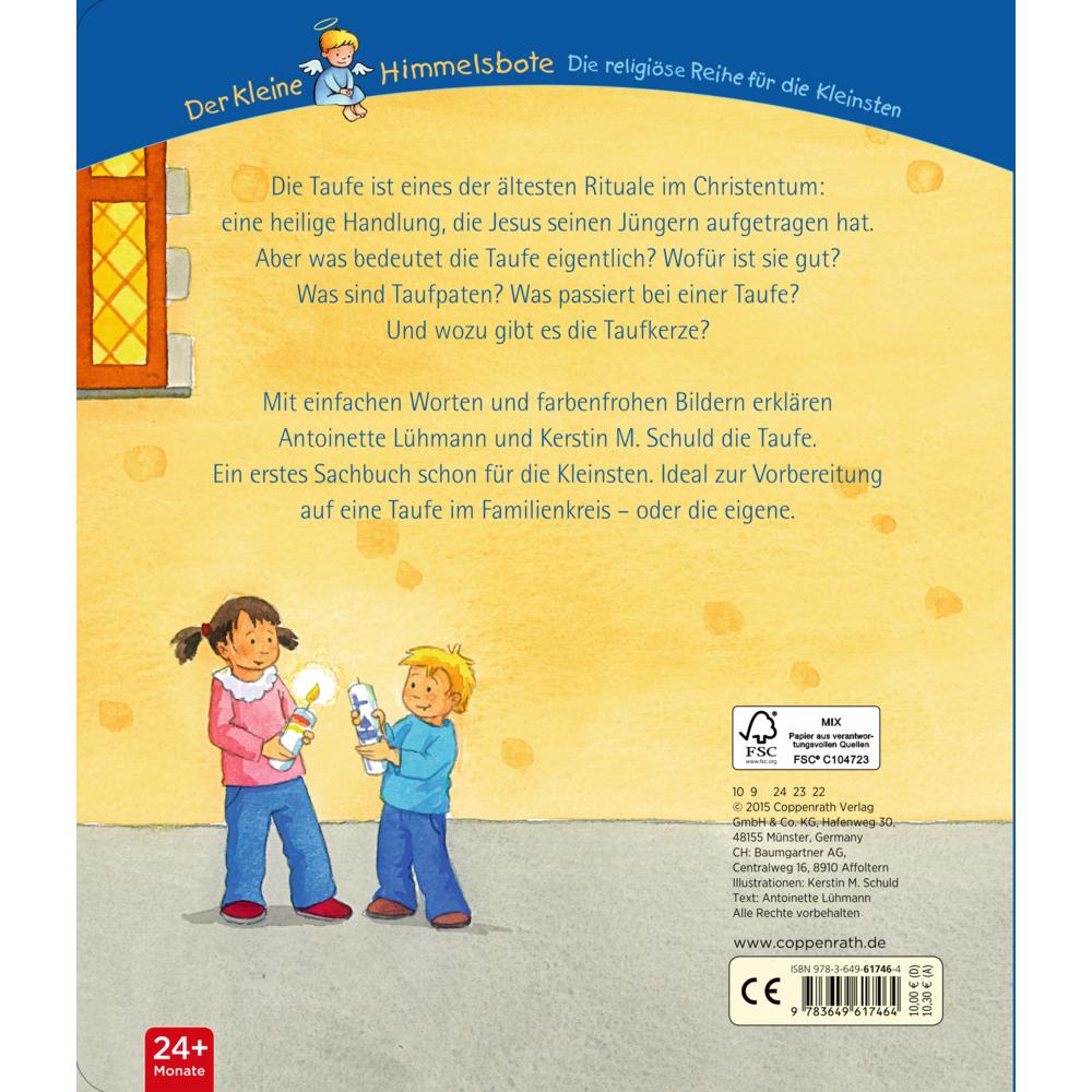 Thumbnail - Erkläre mir die Taufe, Kinderbücher von Kerstin M. Schuld, Antoinette Lühmann