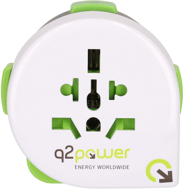 Produktbild Q2 Power Q2Power Weltreiseadapter "QDAPTER"