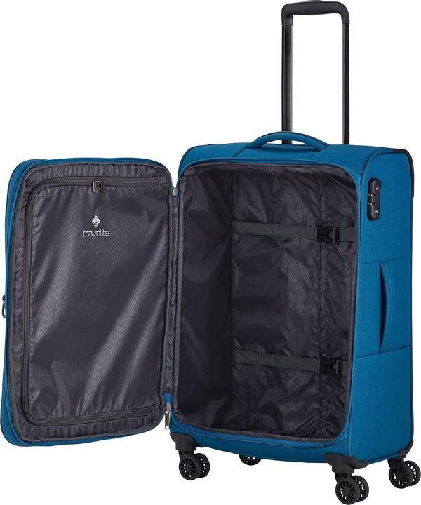Immagine prodotto Travelite Chios, set di valigie a 4 ruote 3 pezzi (184 l)