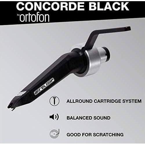 Thumbnail - reloop Concorde Black (Tonabnehmer), Plattenspieler Zubehör, Schwarz