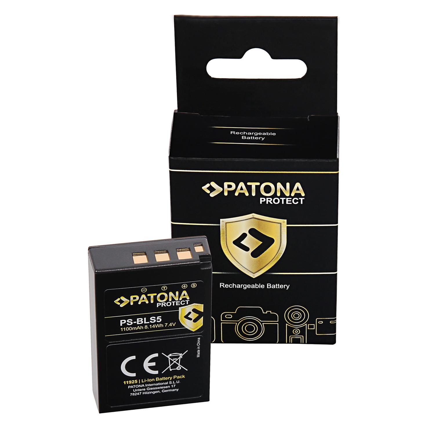 Patona Batterie Di Ricambio Accu (Batteria Della Fotocamera), Alimentatore Fotocamera