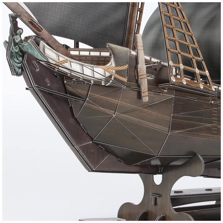 Actual product image Cubicfun Puzzle 3D Pirate and ship Queen Anne (155 pieces)