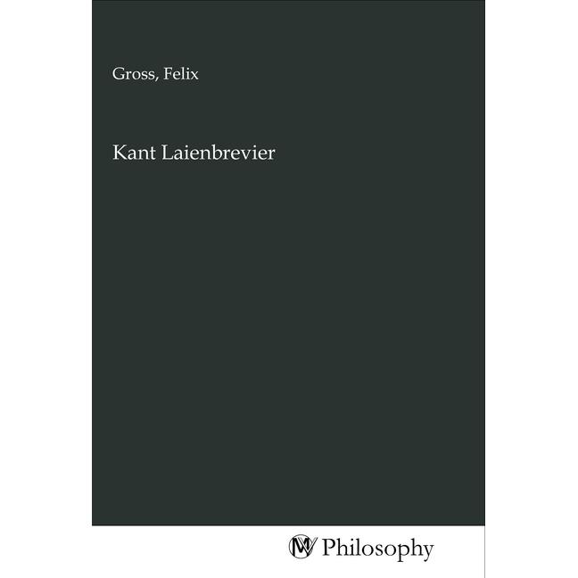 Kant Laienbrevier, Sachbücher