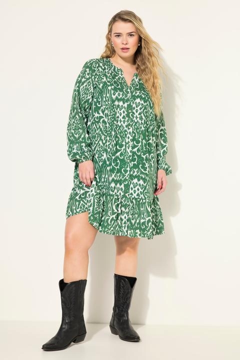 Produktbild Studio Untold Kleid, kurz, grafischer Print, Ballon-Ärmel (42, 44)