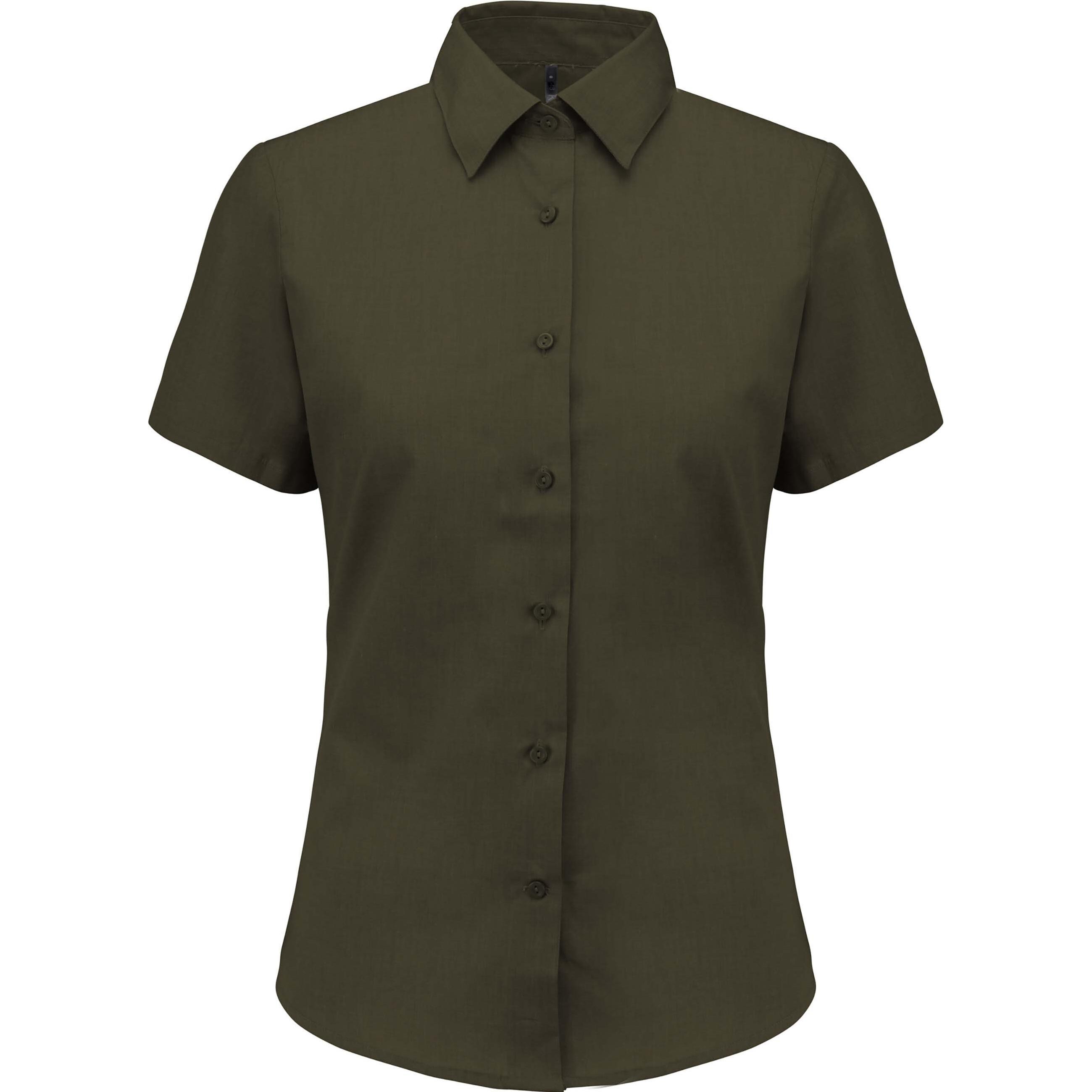 Kariban, Damen, Hemd, Judith, Grau, (XXL)