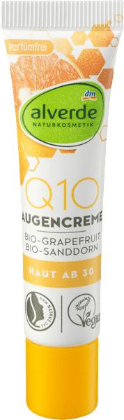Produktbild dm alverde Augencreme Q10 (Augenpflege Crème, 15 ml, Tag + Nacht)