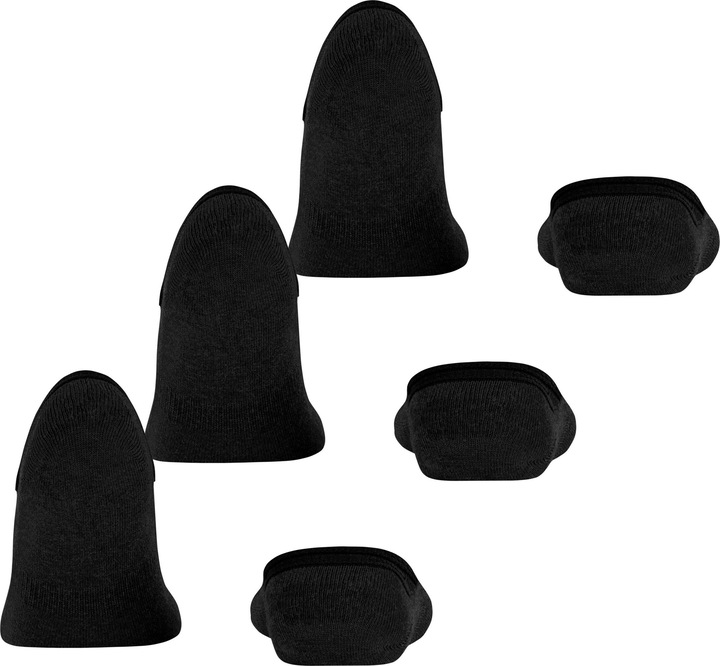 Actual product image Falke Step High Cut 3-Pack Men No Show Socks (39 - 42)