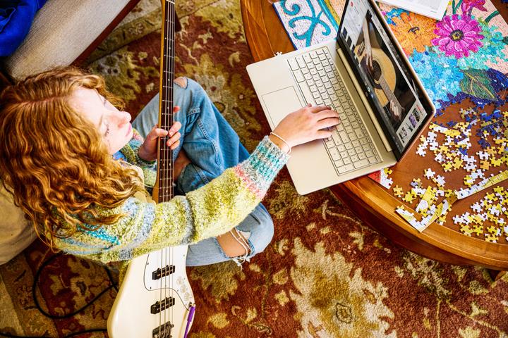 Actual product image HP Chromebook 15a-na0940nd (15.60", 64 GB, 4 GB, Eng. Int., Intel Celeron N4500)