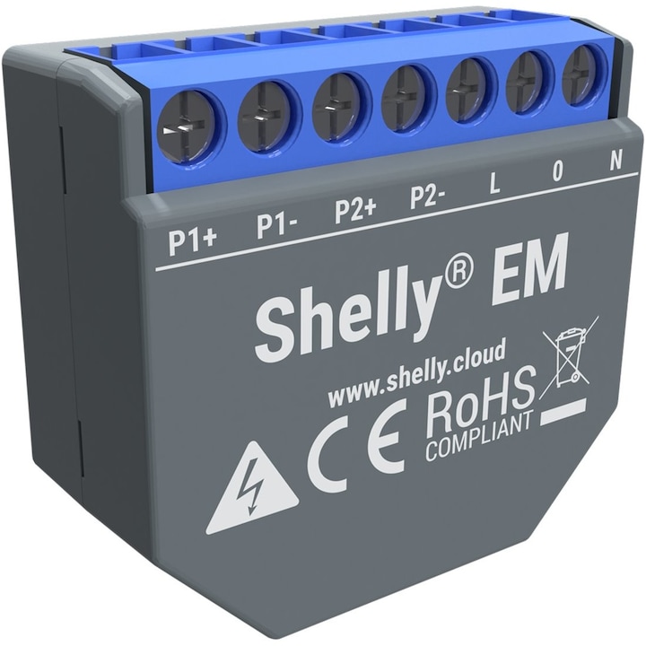 Shelly EM WiFi Energy Meter (Heating actuator)