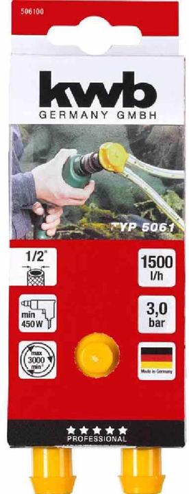 Actual product image kwb Drill pump (Drill pump)