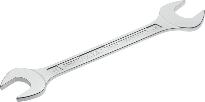 Actual product image HAZET Double open-end wrench 450N-41X46 ∙ Outside hexagon profile ∙ 41 x 46 mm (41 mm, 46 mm)