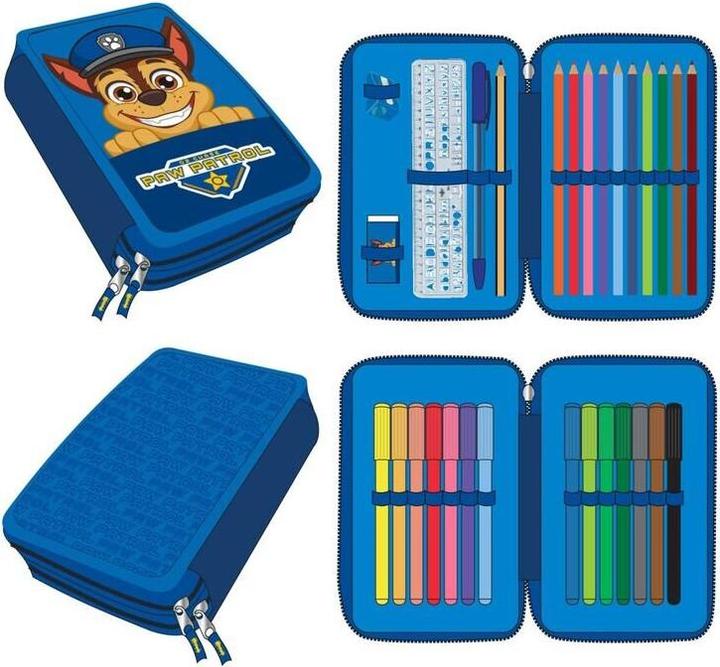 Produktbild Paw Patrol The Federmäppchen Blau 12,5 X 19,5 X 4,5 Cm
