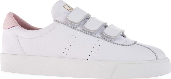 Actual product image Superga Womens/Ladies 2870 Sport Club S Leather 3 Touch Fastening Strap Trainers (35)