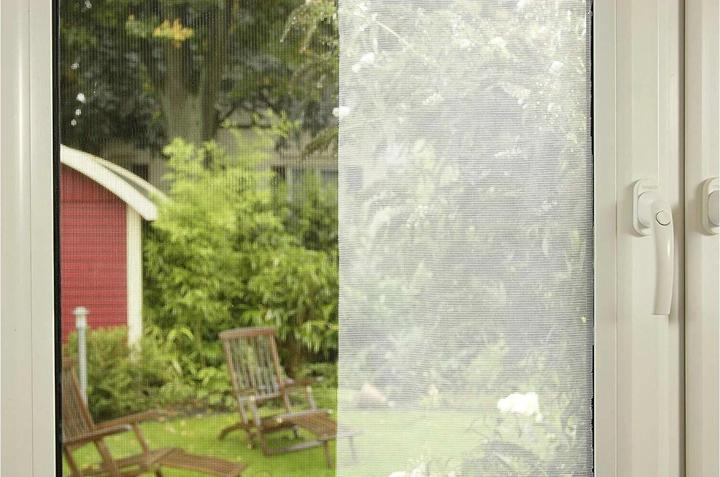 Actual product image tesa Insect screen COMFORT for windows, with Velcro tape, self-adhesive, without drilling (120 x 240 cm)