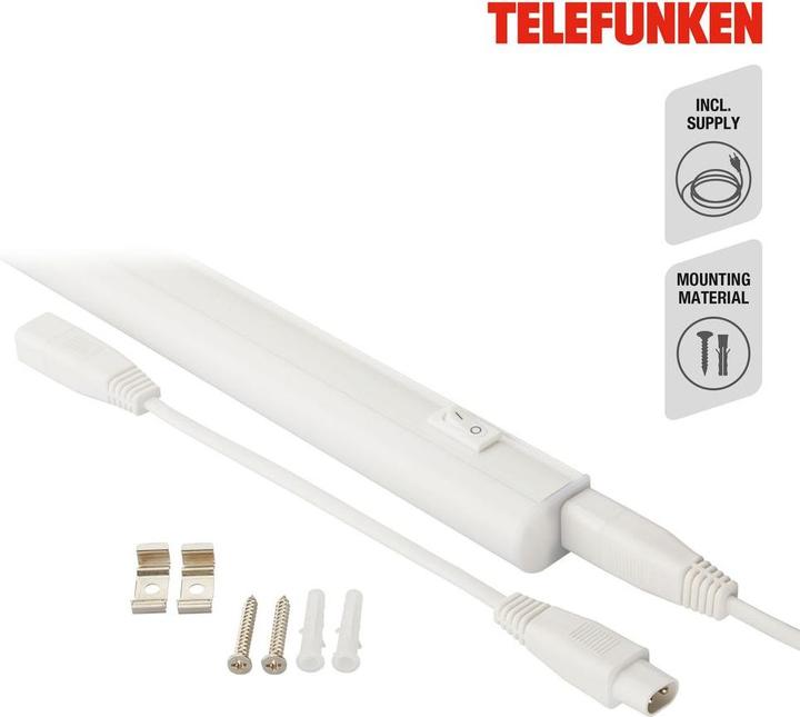 Produktbild Telefunken LED Unterbauleuchte, weiss, 1xLED-Platine/4W (400 lm)
