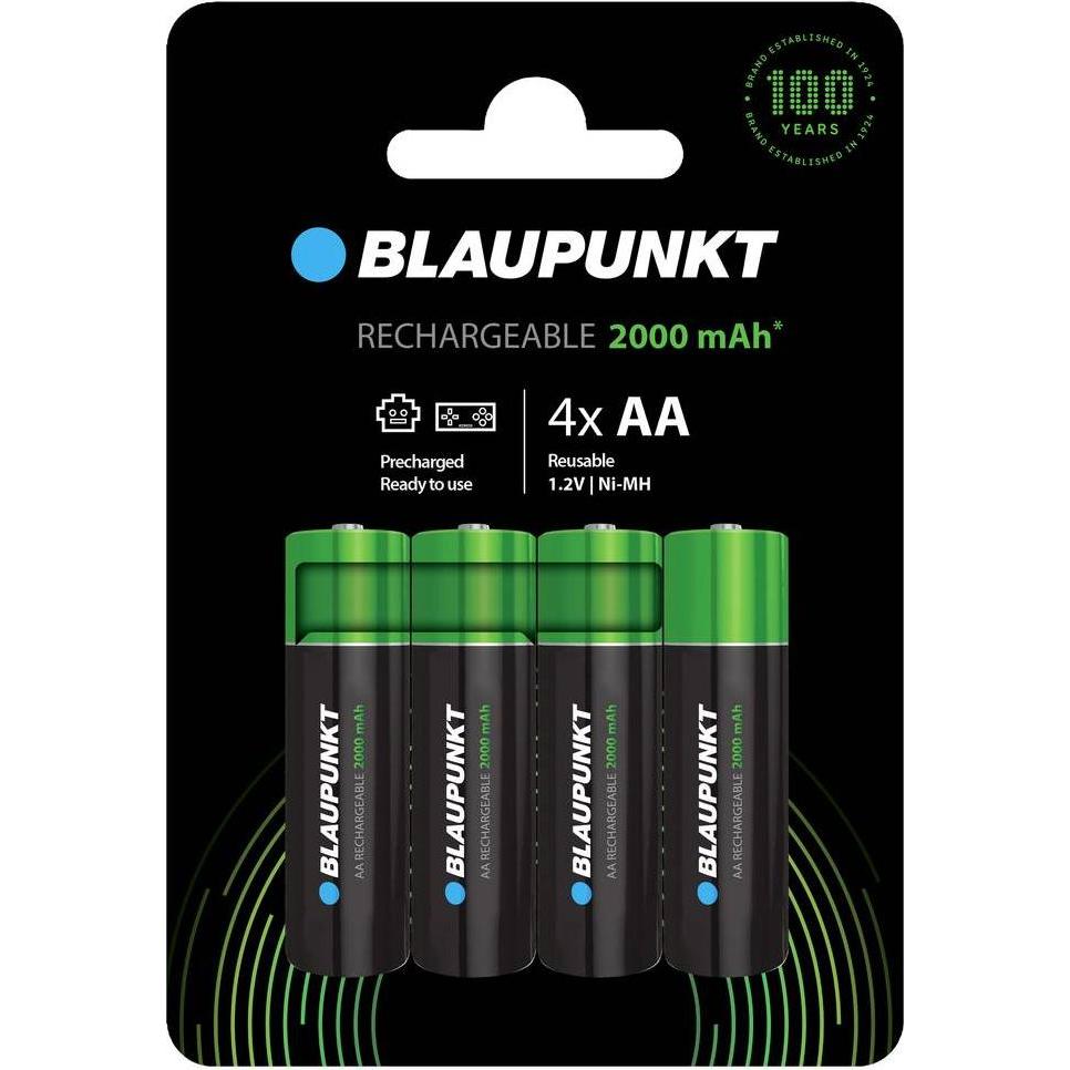 Thumbnail - Blaupunkt Mignon (AA)-Akku NiMH 1.2 V 4 St. (4 Stk., AA), Batterien + Akkus
